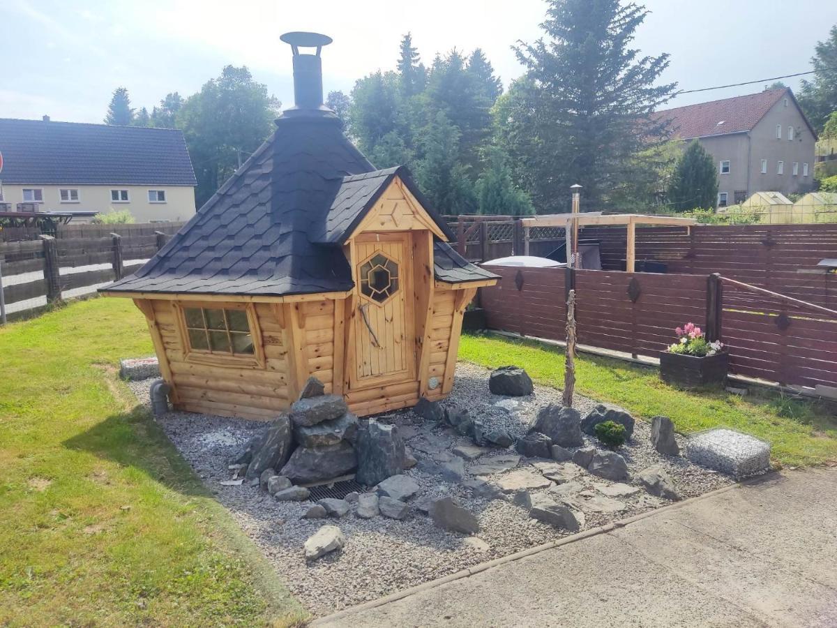 Ferienwohnung Am Hofladen Hellendorf - Saechsische Schweiz Bad Gottleuba Exterior foto