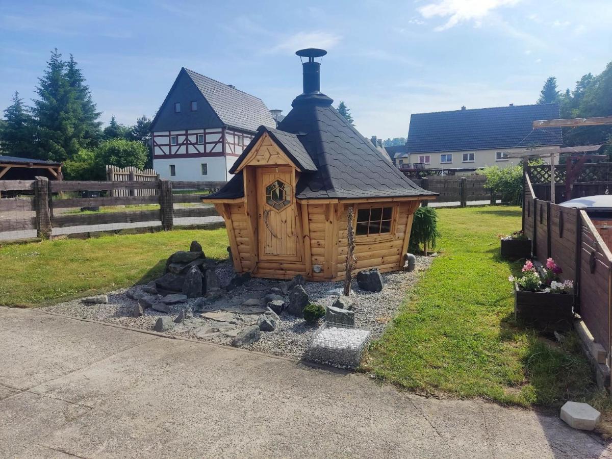 Ferienwohnung Am Hofladen Hellendorf - Saechsische Schweiz Bad Gottleuba Exterior foto