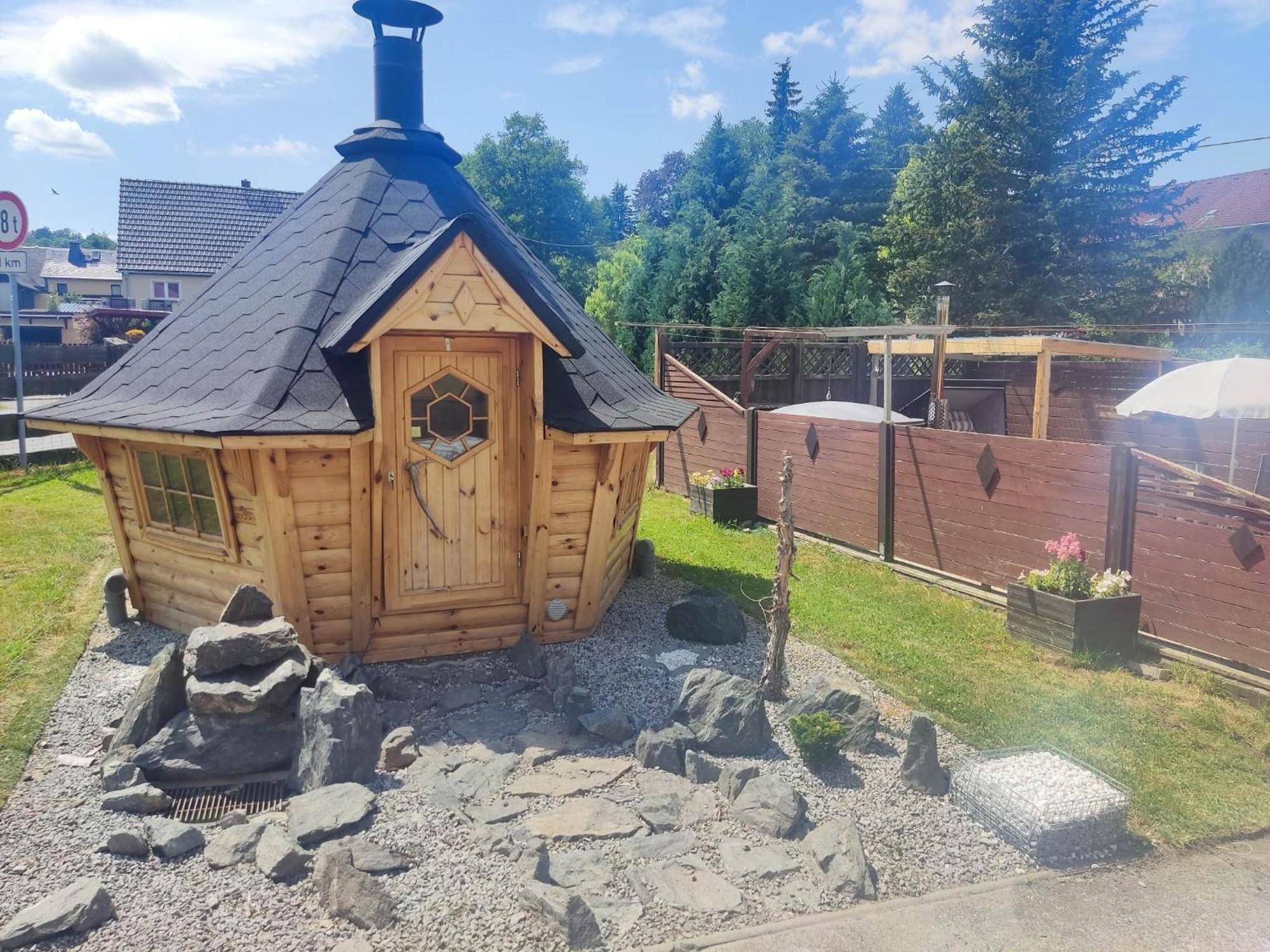 Ferienwohnung Am Hofladen Hellendorf - Saechsische Schweiz Bad Gottleuba Exterior foto