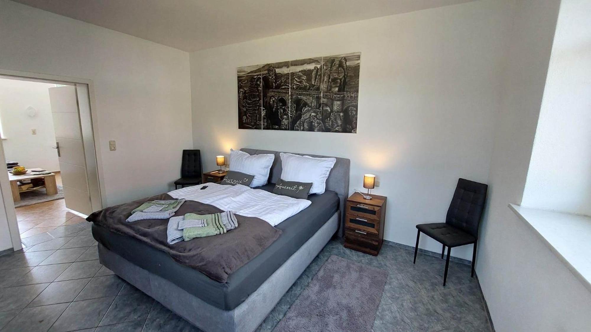 Ferienwohnung Am Hofladen Hellendorf - Saechsische Schweiz Bad Gottleuba Exterior foto
