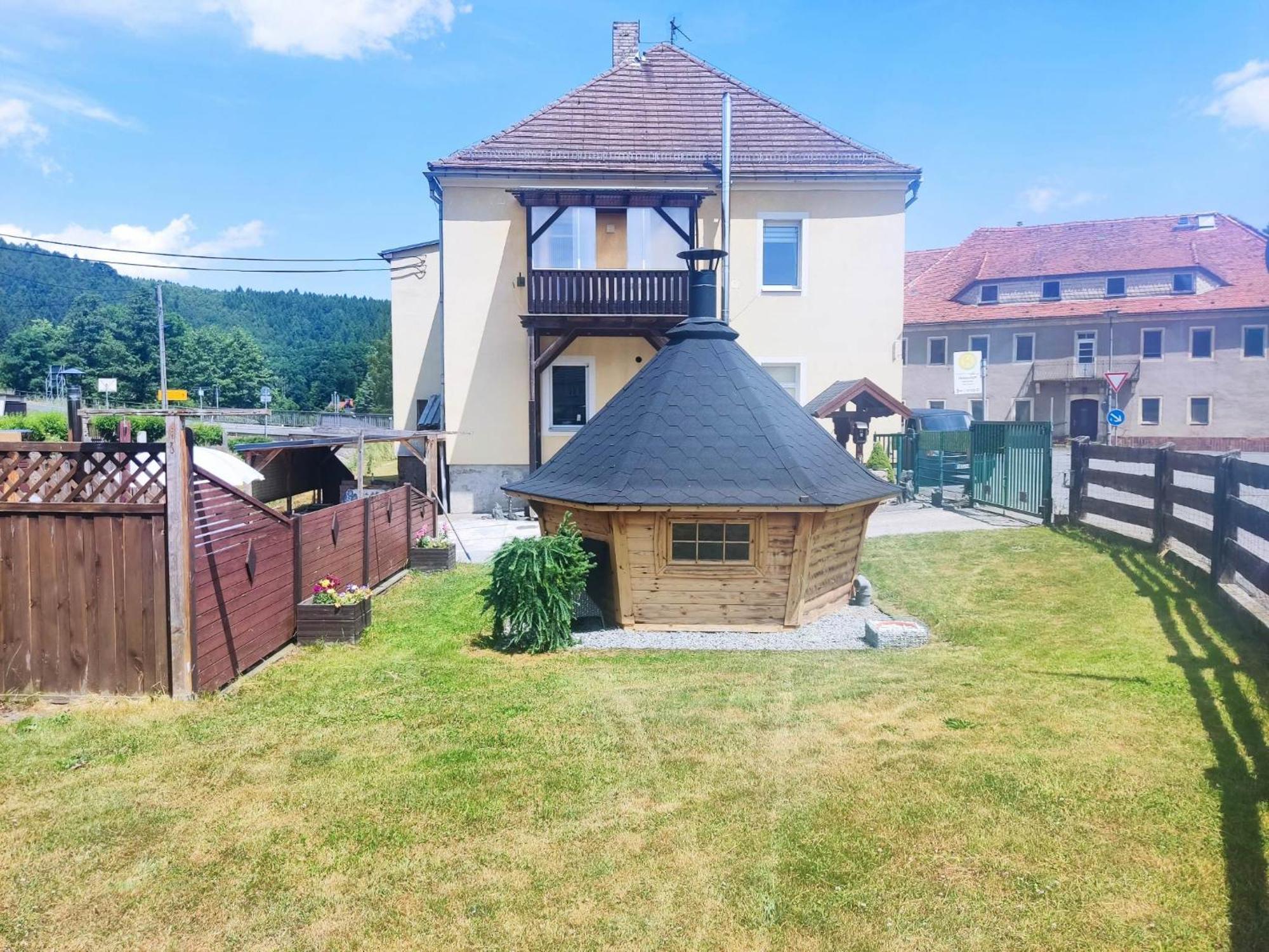 Ferienwohnung Am Hofladen Hellendorf - Saechsische Schweiz Bad Gottleuba Exterior foto